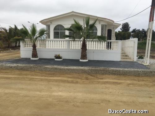 VENTA DE BONITA CASA 1 PLANTA UBICADA A 2 CUADRAS DEL MAR EN LA MILINA