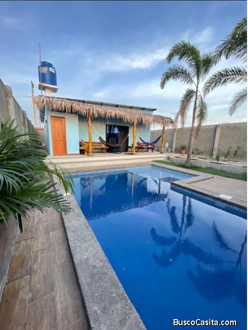 VENDO HERMOSA CASA CPN PISCINA EN MAR PARAISO PLAYAS