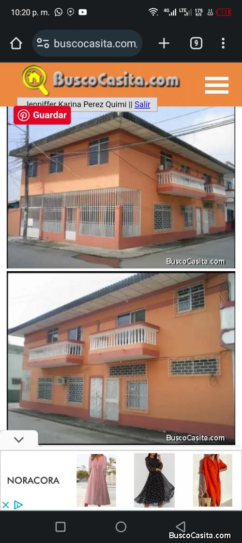 Casa rentera en la alborada 