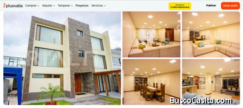 HERMOSA CASA EN TRES PLANTAS, CERCA A LA ESPE