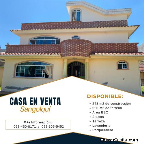 Vendo Casa de 2 Pisos en Sangolquí, Pichincha