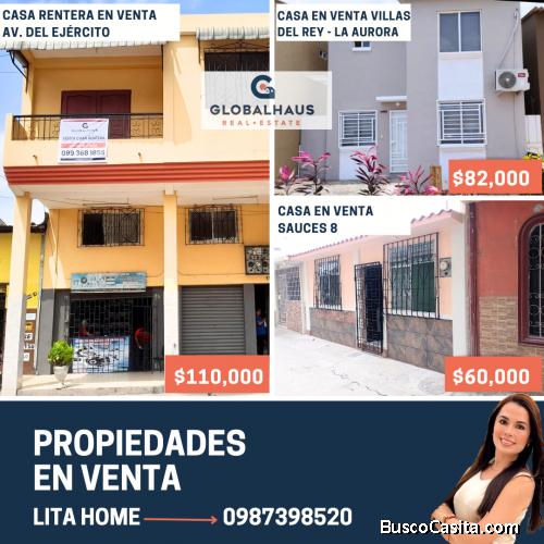 CASA RENTERA EN AV. DEL EJÉRCITO GUAYAQUIL 