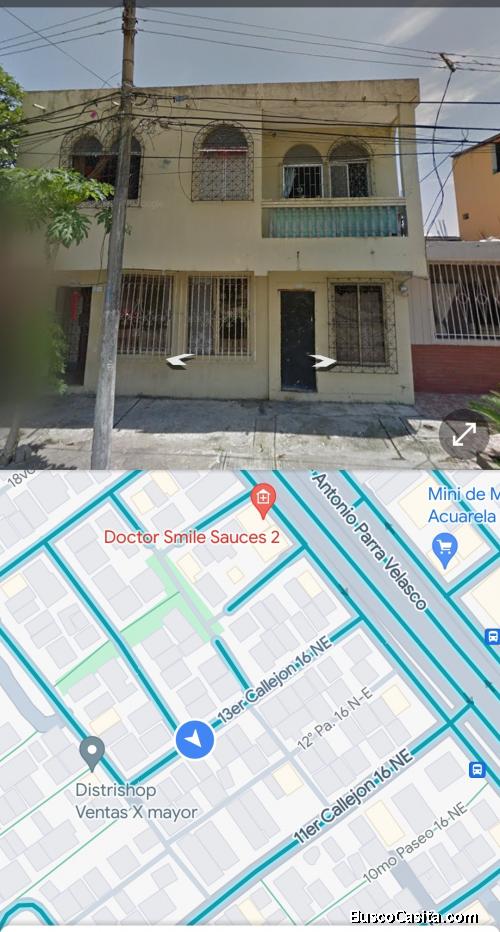 Casa por remodelar dos pisos 