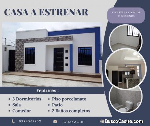 venta de casa nueva en norte de guayaquil