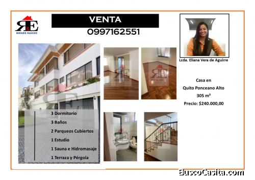 Casa De Lujo Ponceano Alto Quito
