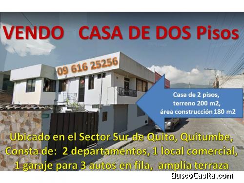 VENDO CASA RENTERA DE DOS PISOS