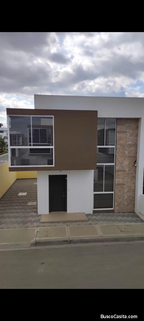 KM. 6.5 VIA MANTA - JARAMIJO EN URBANIZACION PRIVADA LLAVE EN MANO CASA COMPLETAMENTE AMOBLADA