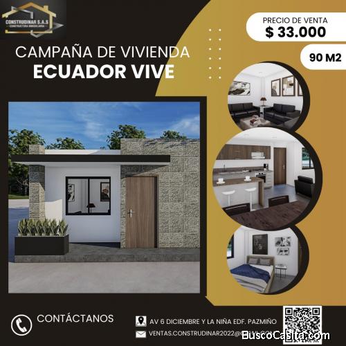 CAMPAÑA DE VIVIENDA ECUADOR VIVE – CONSTRUCTORA CONSTRUDINAR S.A.S