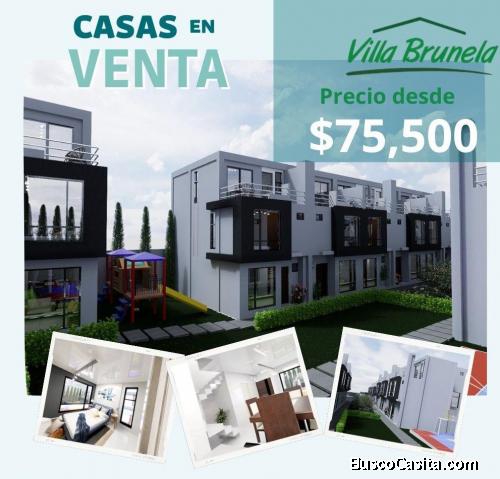 Venta de Casas en Conjunto Residencial  Sector -  Calderón
