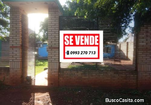 Vendo casa con terreno cancelado