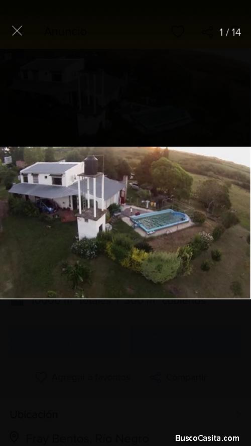 Casa de Campo en Fray Bentos-Rìo Negro-URUGUAY