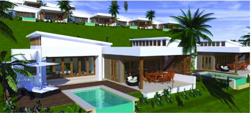 Villas con vista al mar en Samana