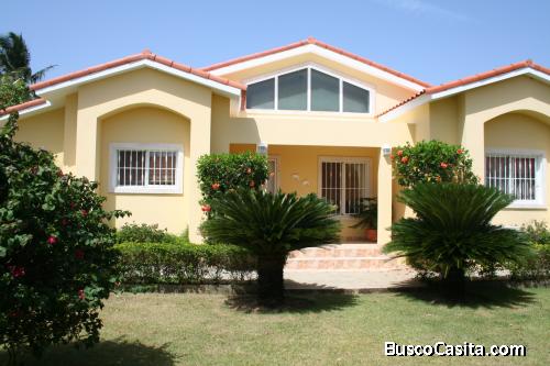Majestuosa villa en Sosua