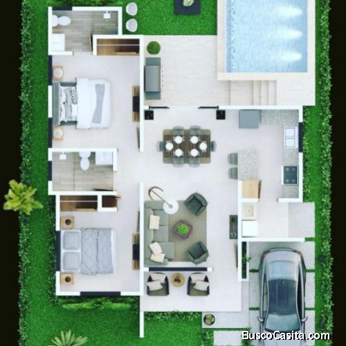 Casa para vivir en CALETA DEL OESTE en La Romana