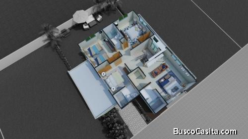 Casa de 4 habitaciones en venta en ciudad Modelo
