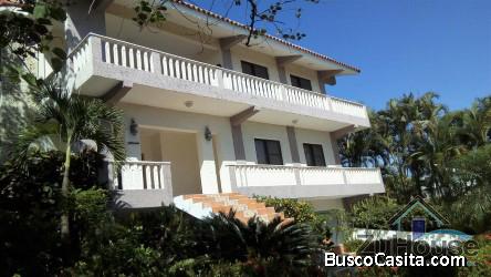 Casa hermosa con vistas panorámicas en Costambar, Puerto Plata WPC01