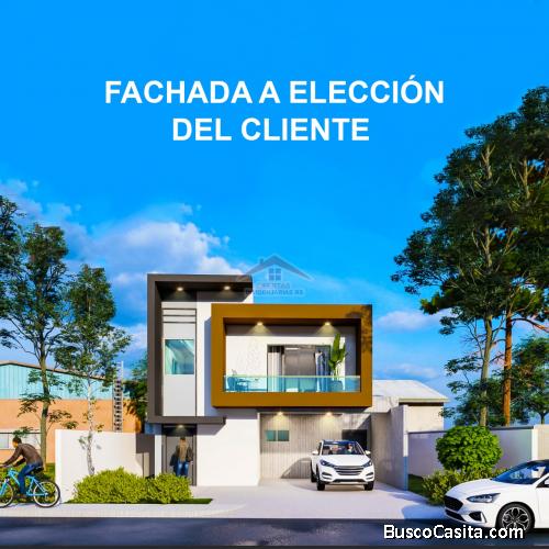 VENTA DE CASA, 3 FACHADAS A ELECCION