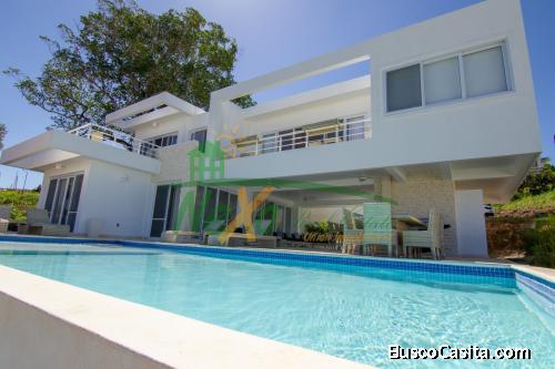 En Venta Hermosa Villa Vacacional Privada Sosua  (trc-167 B)
