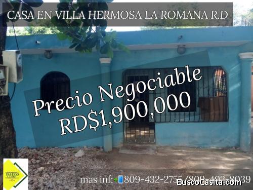 CASA EN PIEDRA LINDA VILLA HERMOSA RD