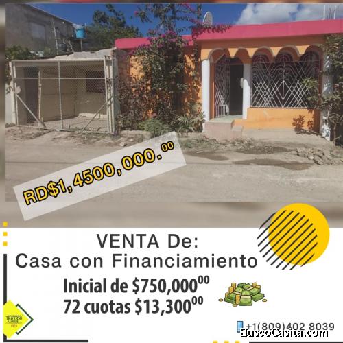 VENTA DE CASA EN JUAN PABLO DUARTE LA ROMANA 