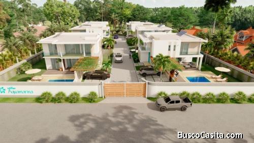 Se Vende Hermoso Conjunto De Villas En Cabarete