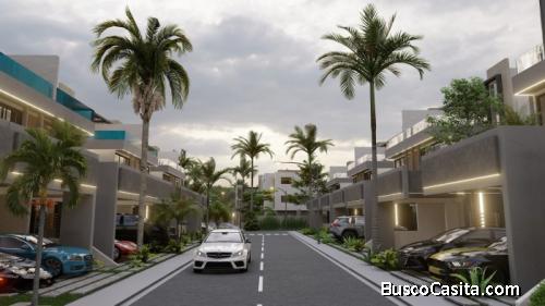Casa En Venta Tipo Twohouse En Bávaro Punta Cana