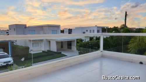 Vendo Casa Amueblada En Punta Cana; Idi: 122801