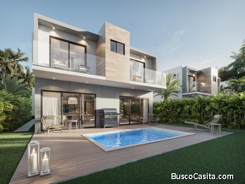 FRIGILIANA RESIDENCES  TOWNHOUSE 3 HABS EN BAVARO PUNTA CANA