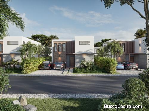 PROYECTO FRIGILIANA RESIDENCES  VILLA 3 DORMITORIOS EN BAVARO PUNTA CANA
