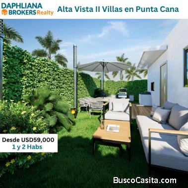 NUEVA OBRA Villas 1 dormitorio ALTA VISTA VILLAGE II  Bavaro