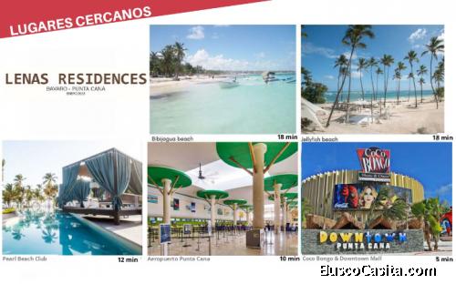 Para vender  complejo de villas jardin en Punta cana