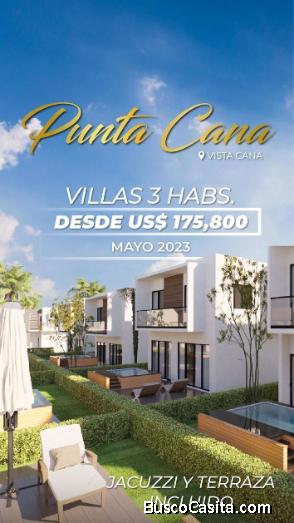 Oportunidad  residencial de villas piscina en Bavaro