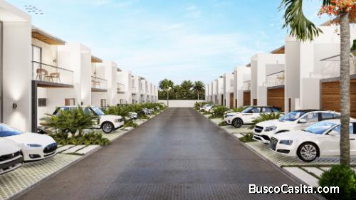 En plano Condominios con patio en LA ROMANA - PUNTA CANA