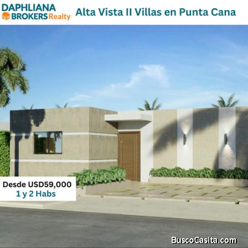 Ubicación Viviendas en Punta Cana en Alta Vista 2