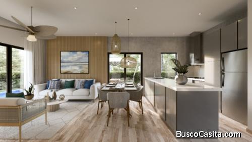 Moderno Residencial Condominio townhouse EN Residencial Bávaro Punta Cana 