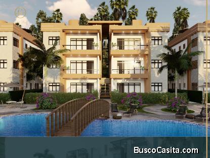 Oficina de   1 y 2 Baños  1, 2 parqueaderos  Departamento en La Altagracia