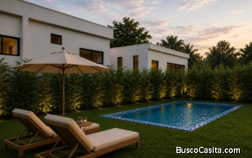 Para Comprar Viviendas 2 habs en Praderas del Farallón en Punta Cana RD - Proyecto de Vivienda Indep